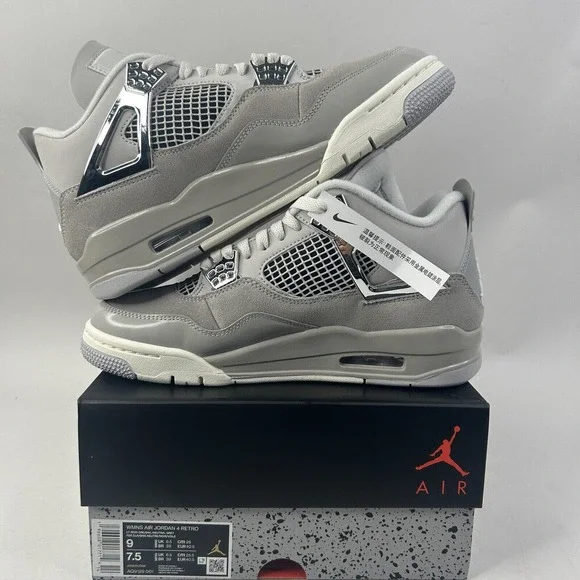 Nike Shoes Air Jordan 4 Retro WMNS “Frozen Moments” 2024 - Picture 3 of 5